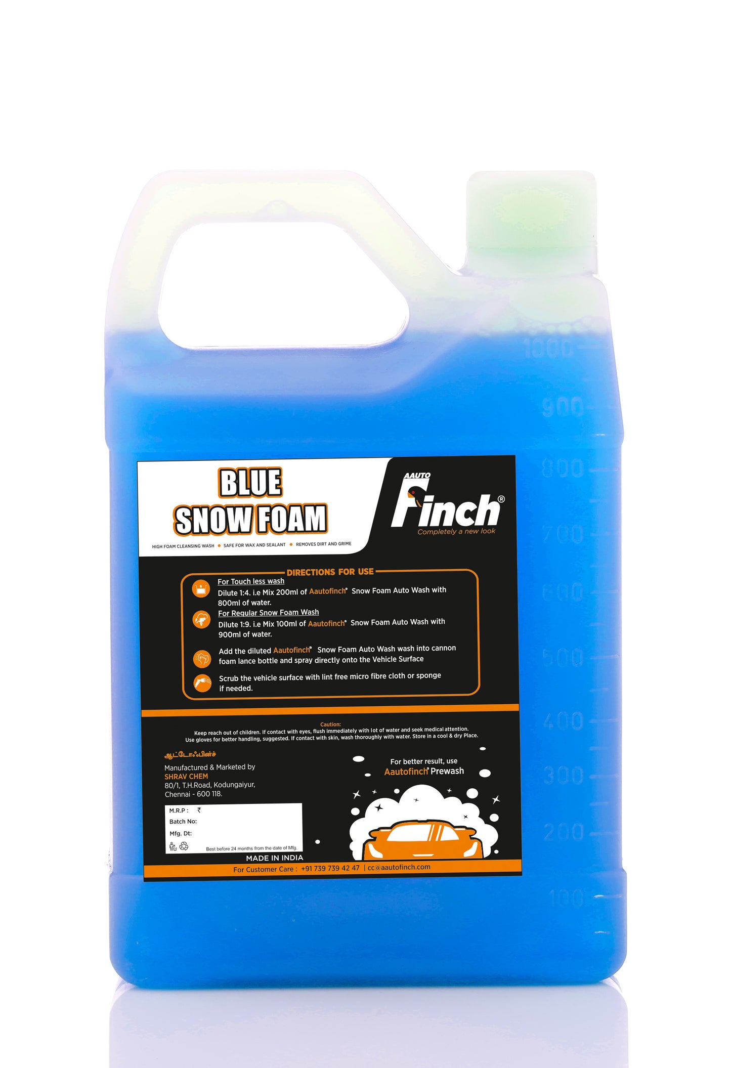 Color Snow Foam Auto Wash 1000ml