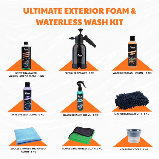 Ultimate Exterior Foam & Waterless Wash Kit