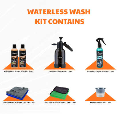 Ultimate Waterless Car Wash & Shine Kit